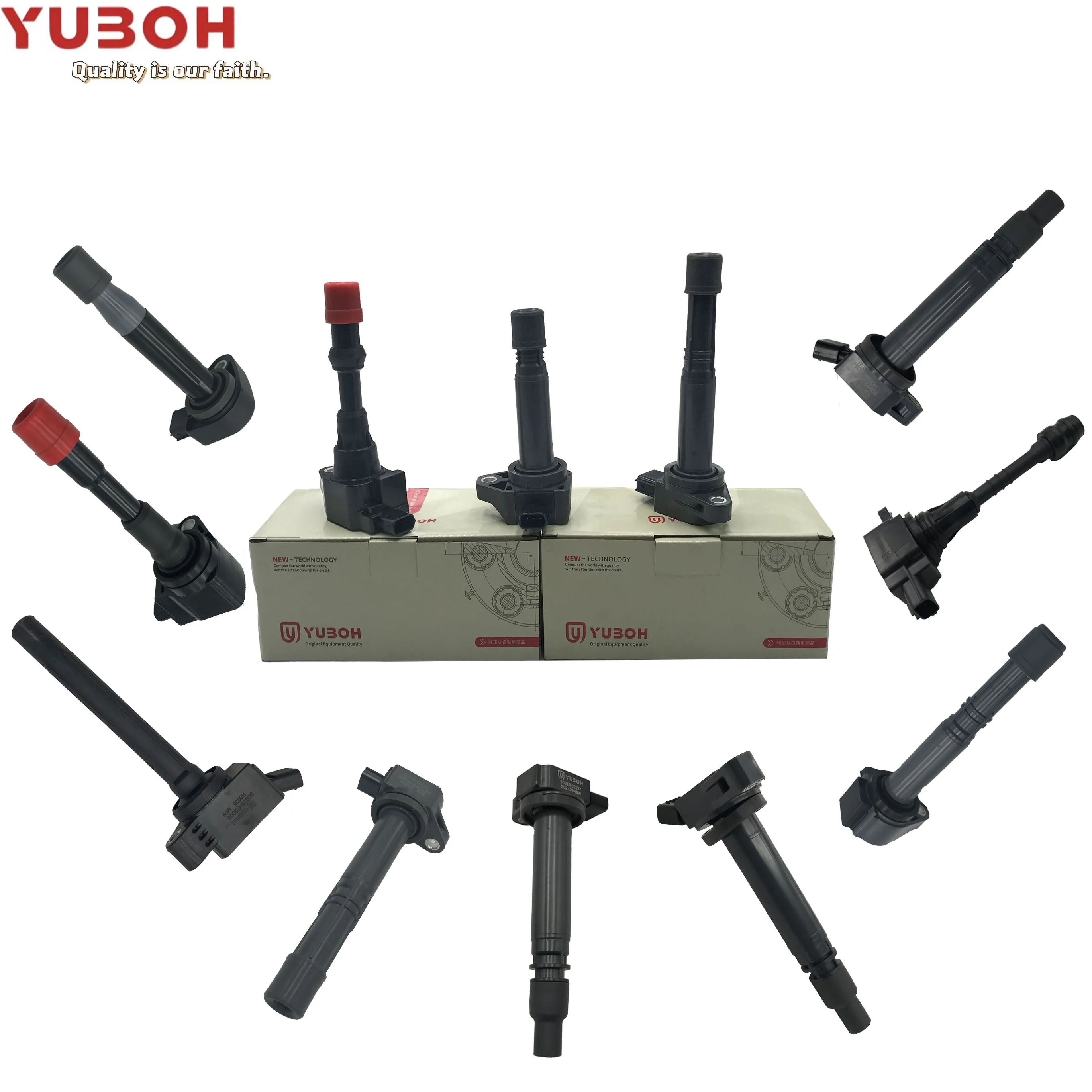 YUBOH Wholesale Auto Engine System Partscar ignition coil for HONDA   ACCORD 98-07CG1/GM6 30520-RCA-A02