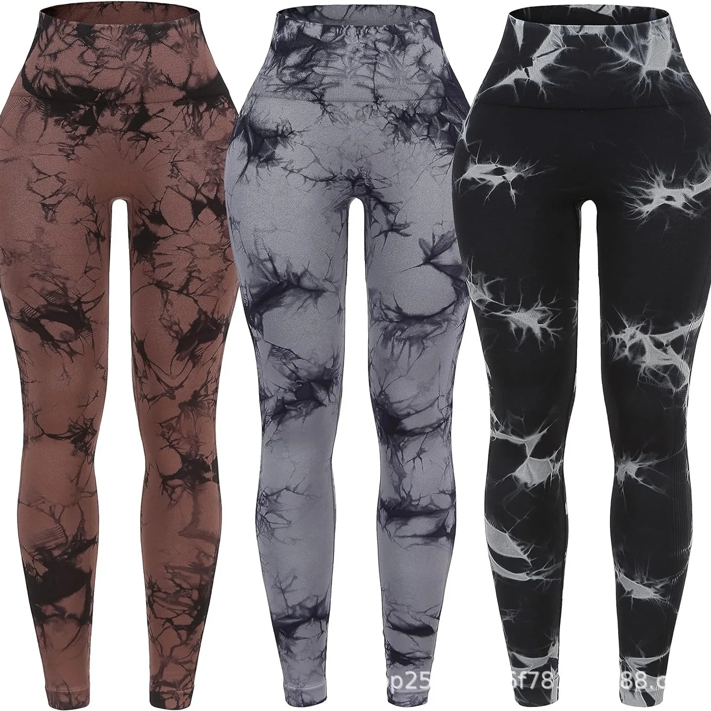 Women Hot Sale Factory Stretch Compression Yoga Workout Leggings Push Up Butt Lift Scrunch Peachy Yoga Pants