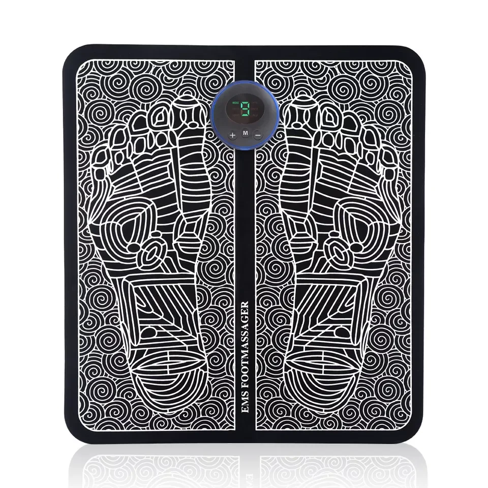 Portable Usb Home Use Pedicure Foot Massager Mat Massage Pad Ems Foot Massager