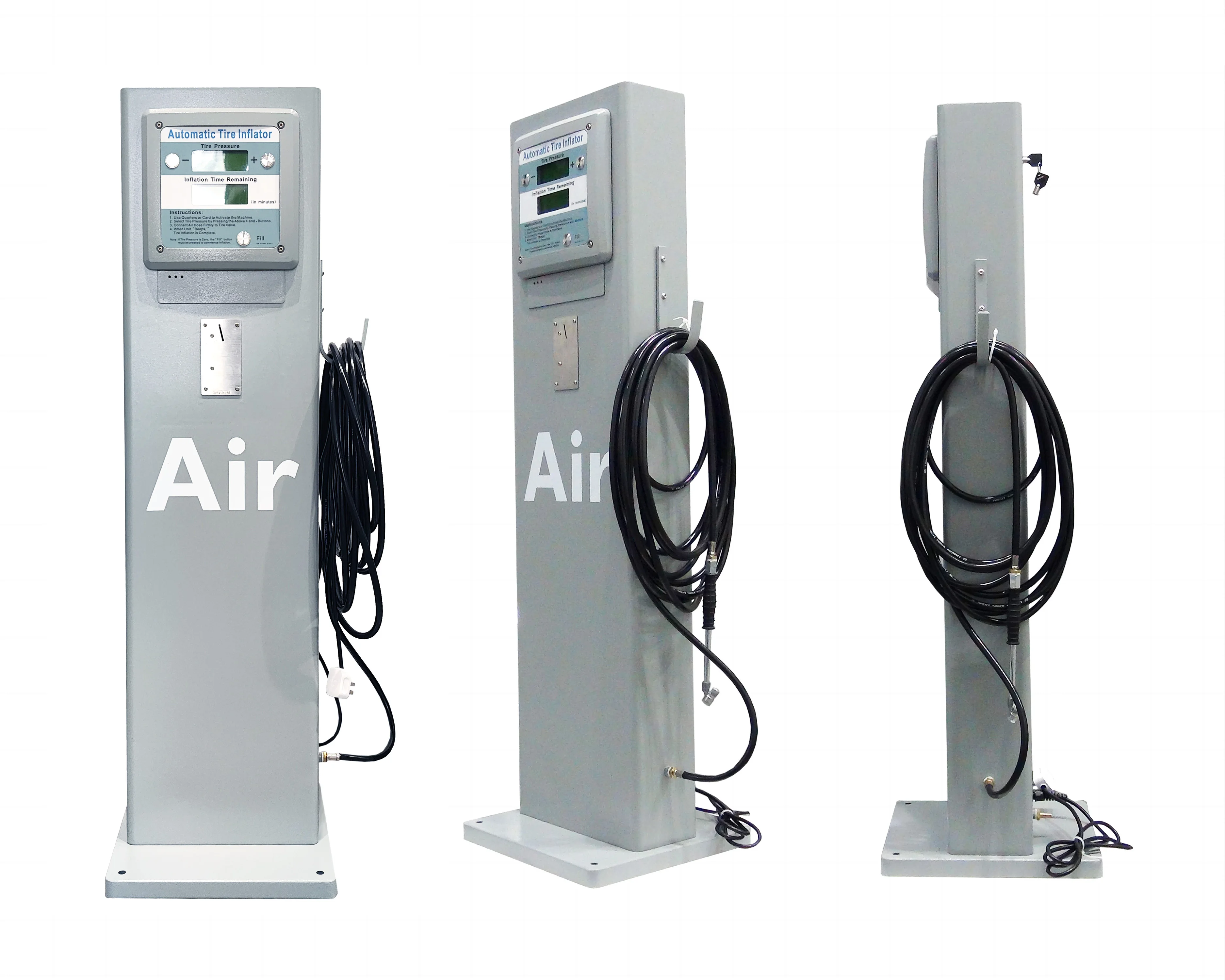 G5 Digital Tire Inflator Filling Machine Autos Gas Petrol Station Air Pumps Inflador Coin Air Vending Machine