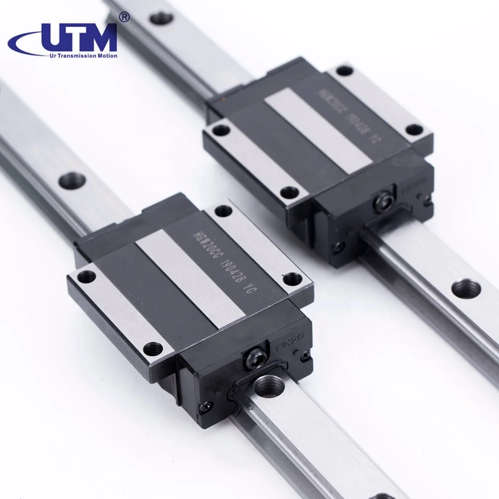 
hiwin linear motion guide rail and slider carriage HG15 HG20 HG25 HG30 HG35 HG45 