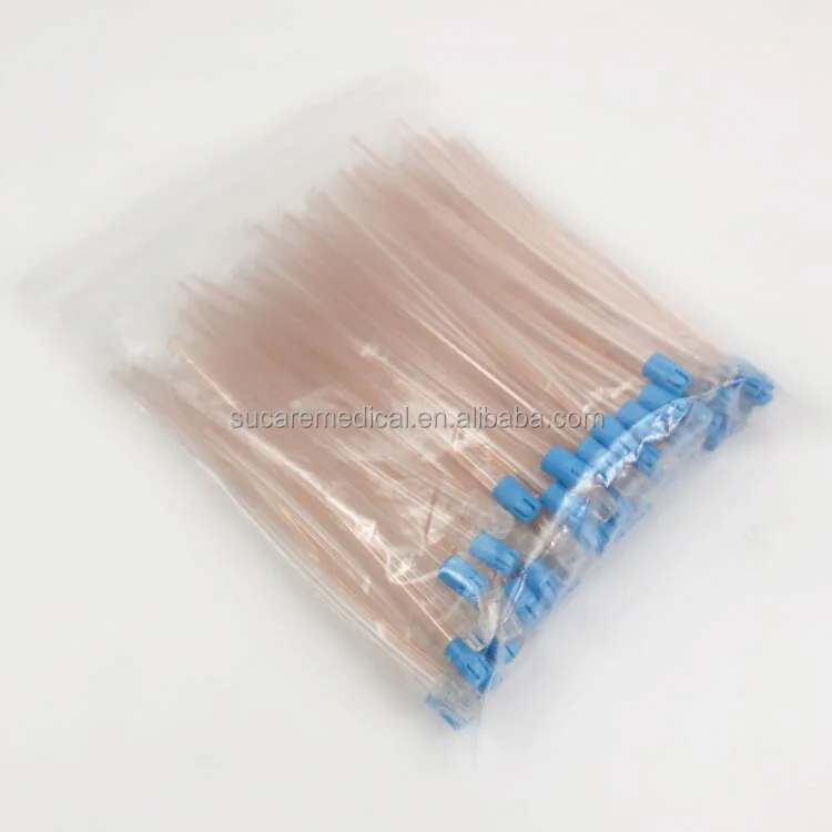 Disposable Dental Clinic Supplies Bonded Clear/Blue Tip Saliva Ejector 100/pack