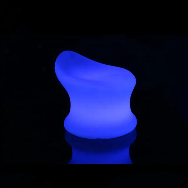 New design led children toy chair,comfortable chair with color changing by remote