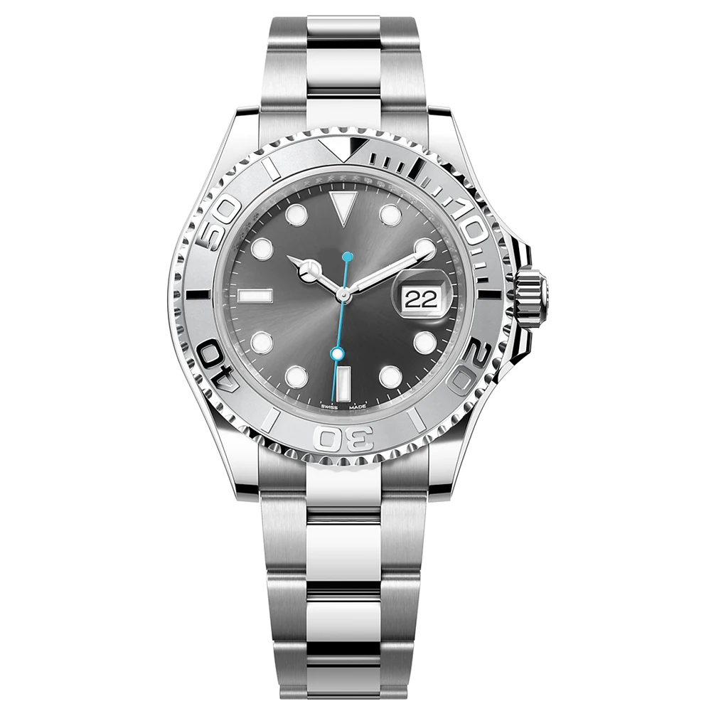 luxury watches men 40mm Automatic 2836/3235 movement VSF FACTORY Black Dial Ceramic Bezel Jubilee Bracelet mechanical watches