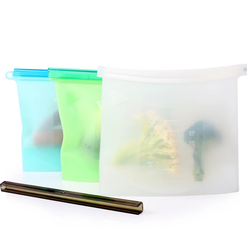 Reusable Silicone Fresh-keeping Bags Vacuum Sealed Bags
