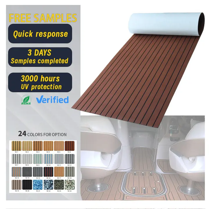 Melors Faux Teak For Boats Synthetic Teak Decking Yacht Teak Sheet Boat