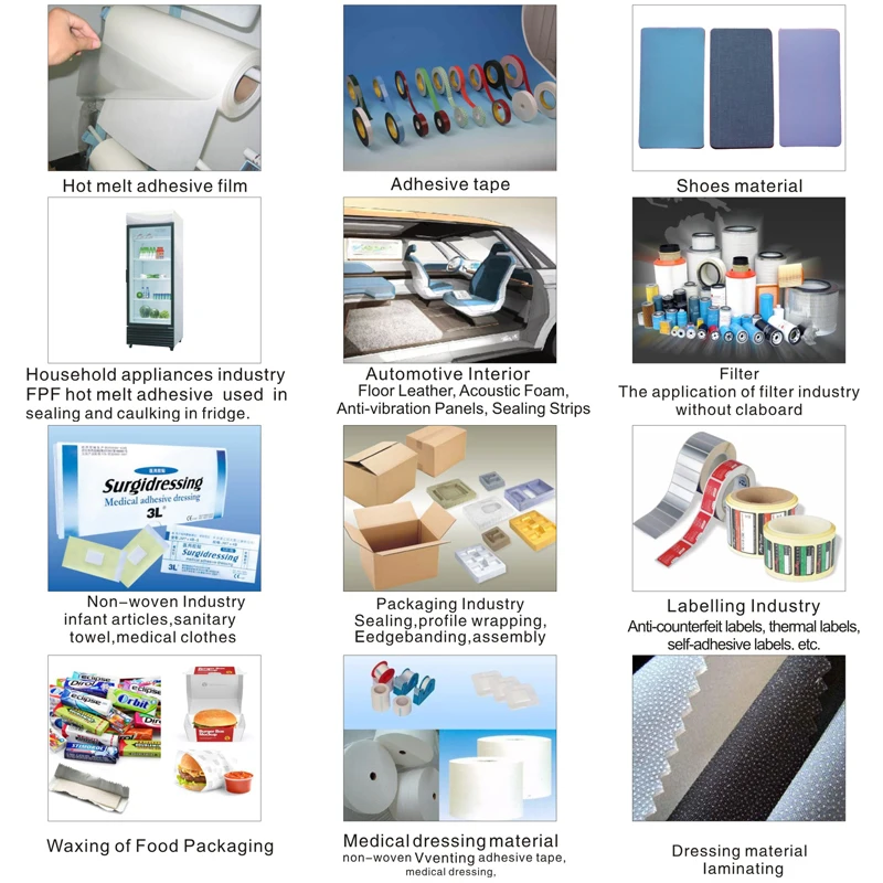 High Safety Level Hotmelt Lamination Machine Hotmelt Coating Machine Hot Melt Roller Coater For Double Sided Adhesive Tape