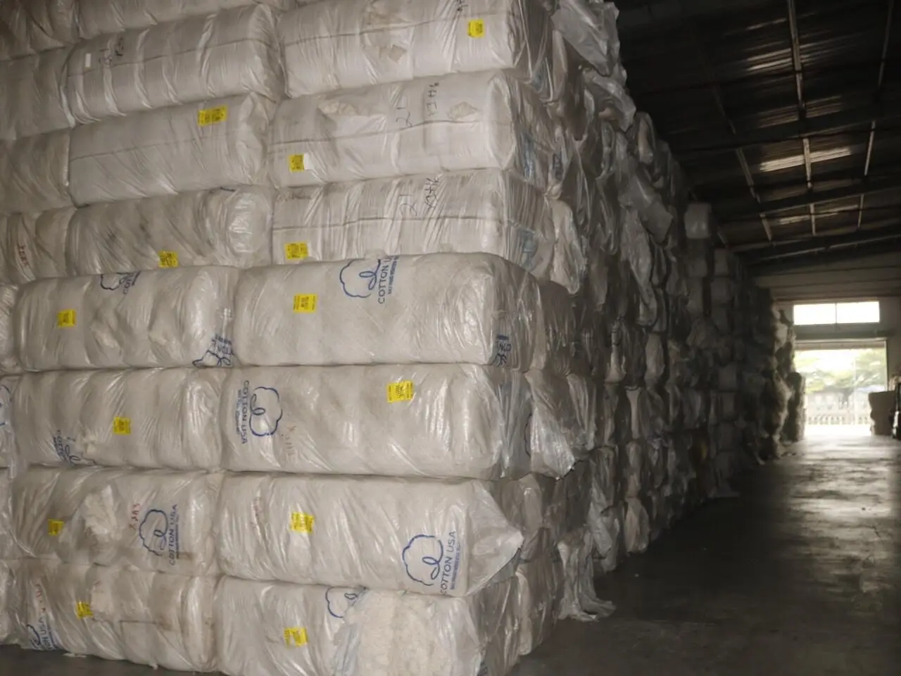 
CF 100% cotton USA open end OE yarn white 10s/1 for fabric made in vietnam 