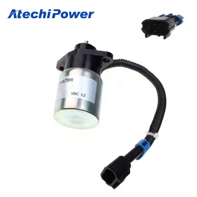 Fuel Shutoff Stop Solenoid SA-4863,SA-3765-24,SA-4752 For Woodward 12V /24VEngine