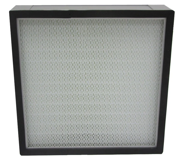 Ultra Efficient Mini Pleat HEPA Air Filter for Cleanrooms