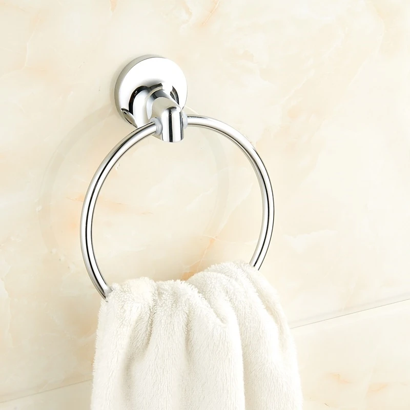 6 pieces Home Hardware Zinc Alloy chrome Bathroom Hardware Accessories Set