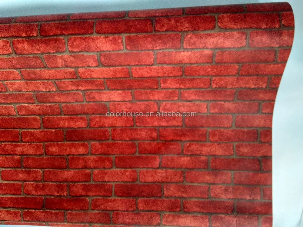 Wallpaper for Home Decorative PVC Self Adhesive Brick Design Wall Paper Use House Interior 1002
