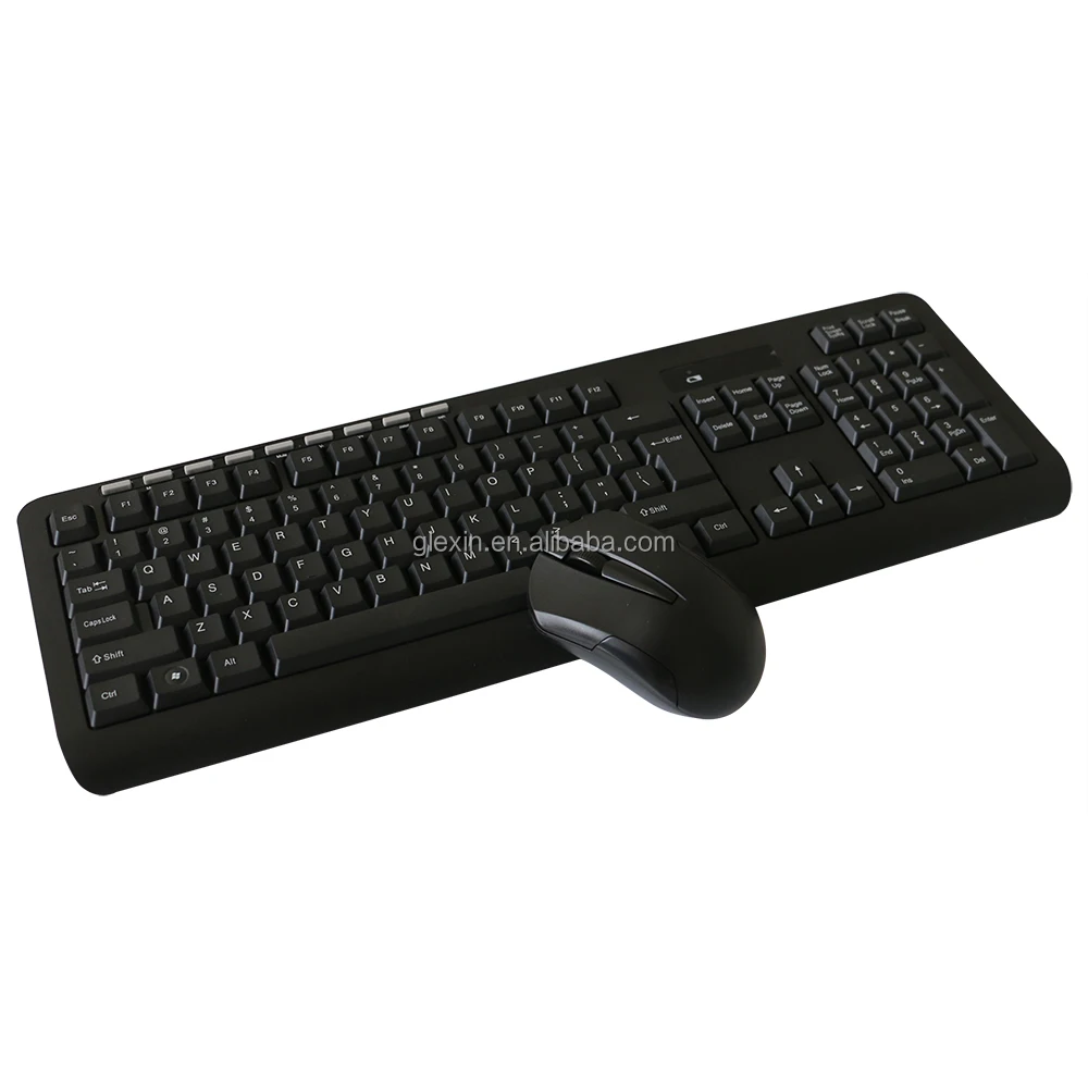OEM 113 Keys Wireless USB Interface Keyboard Mouse Combo For Office Desktop
