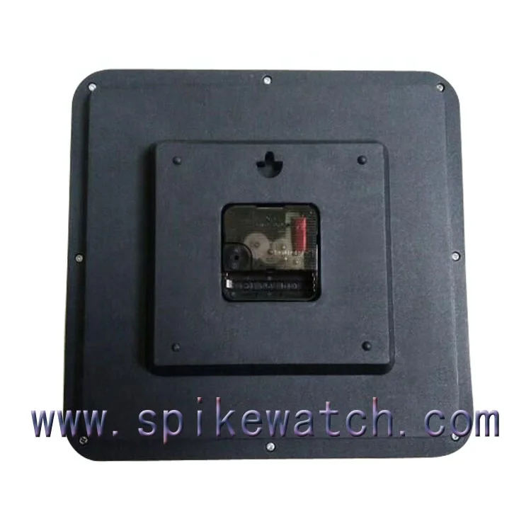 Square Style Plastic Frame Digital Promotional Wall Clocks