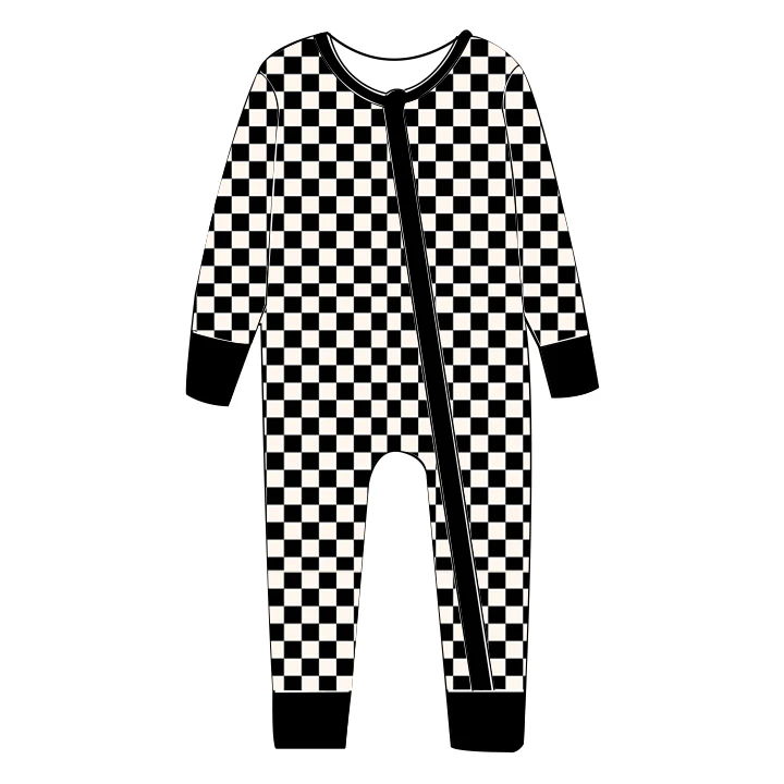 2024 детская бамбуковая одежда новинка лидер продаж Детские комплекты одежды и детские комбинезоны с индивидуальным принтом пижамы мягкие дышащие