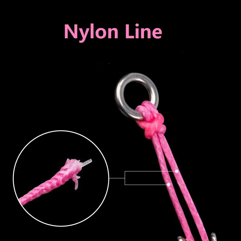 1/0-5/0# 2pcs/bag Double Fishing Hook Glow Assist Hooks HK040 Luminous Slow Pitch Sea Fishing Boat Fishing Heavy Jigging Hooks