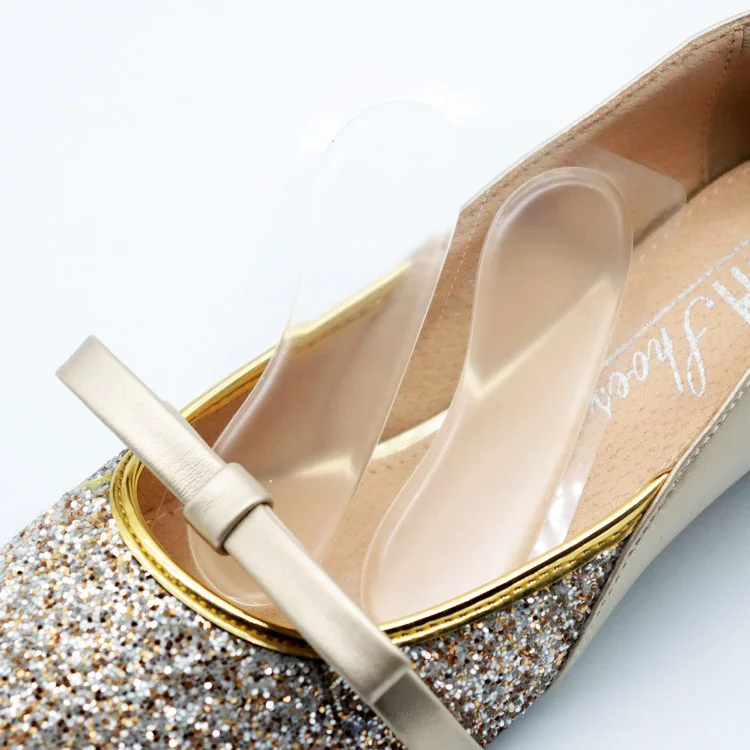 Sticky Shoe Back Heel Insoles Protector Liner Pads Cushion Heel Grip Liners Sticker