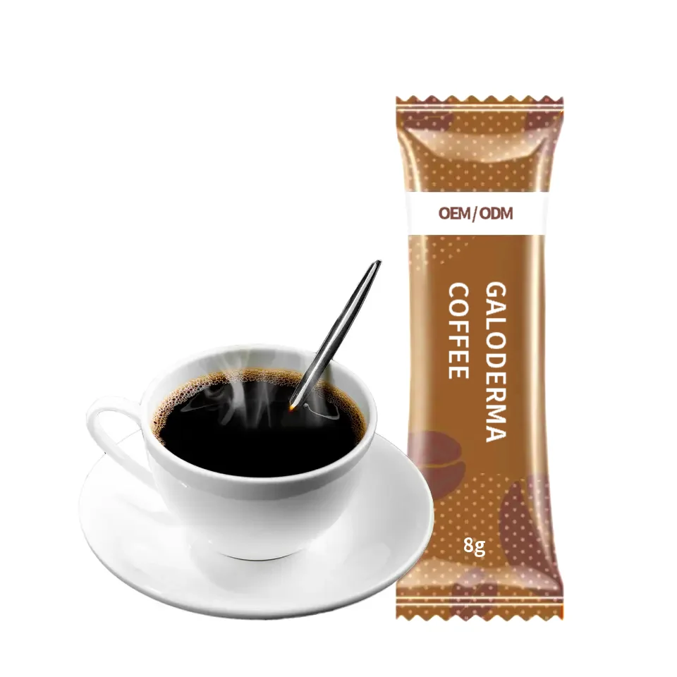 Wholesale Private label OEM Hot Sale Slimming Sugar Free Galoderma mushroom coffee instant extract immune coffee