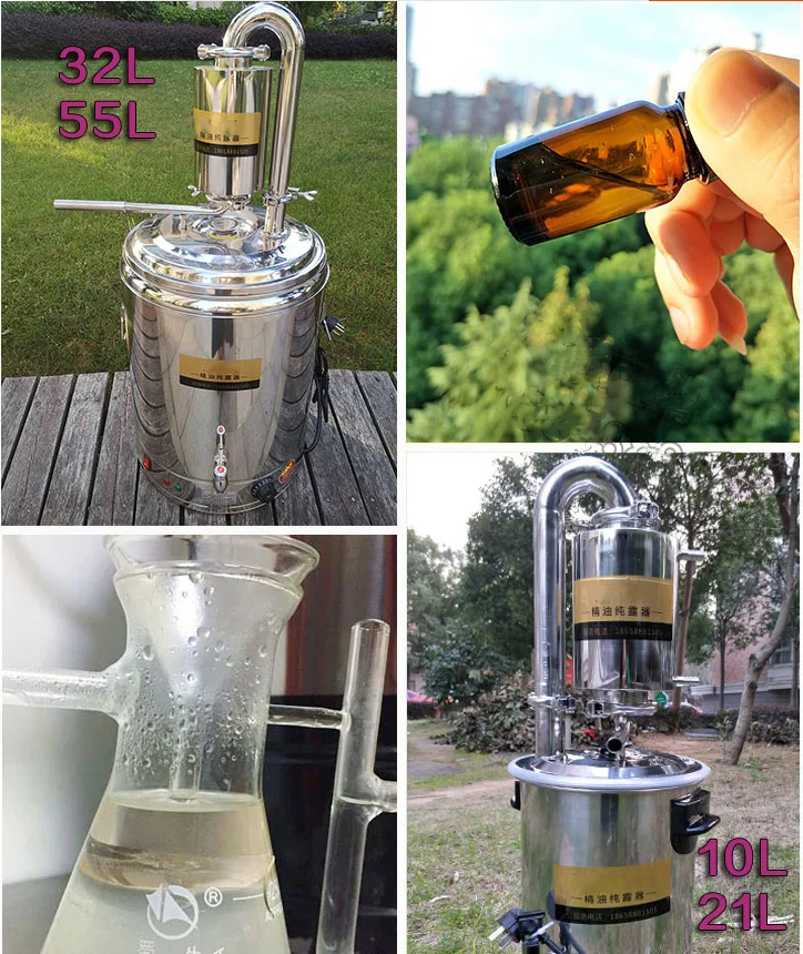 Automatic Rose Lavender Essential Oil Extracting Machine Essential Oil Distillation Machine