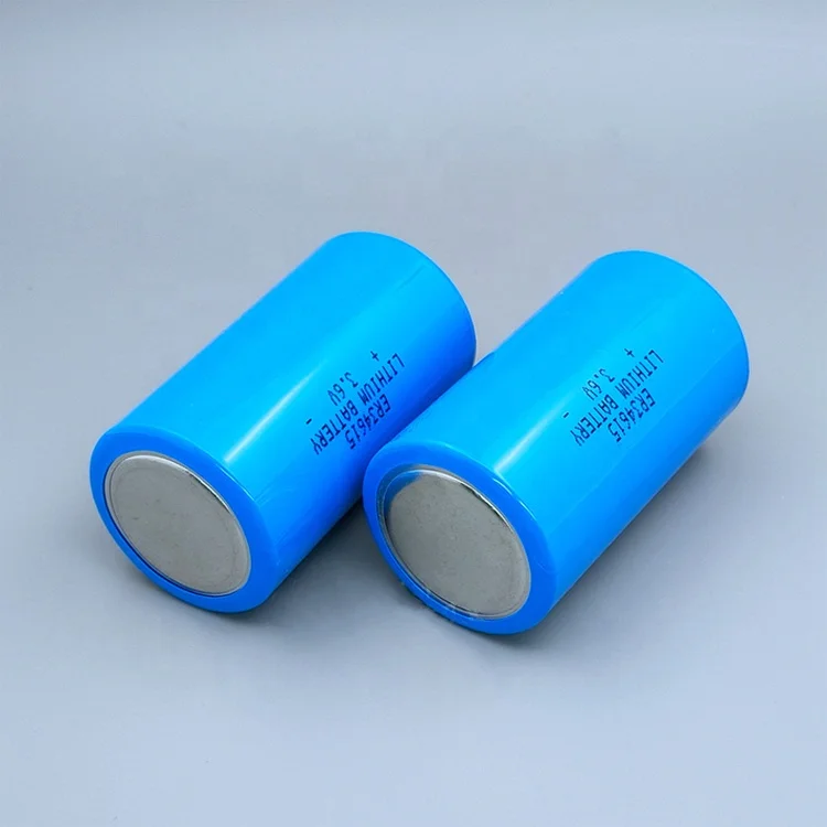 Factory supply d batterias 19000mah 3.6v lithium cell er34615 lisocl2 battery