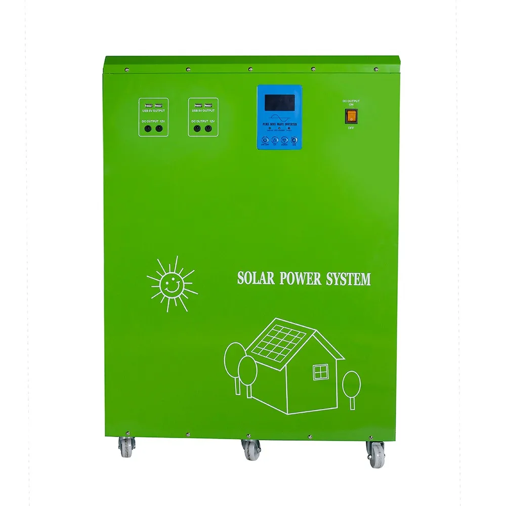 3000W Portable off Grid Solar Power Generator System for Home USE With DC and USB Output