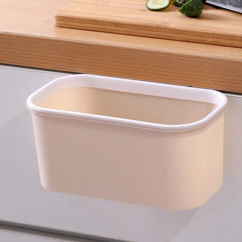 Home Bed Bedside Student Dormitory Kitchen Mobile Phone Storage Rack Garbage Bin Wall Mounted Storage Trash Can Storage Bucket