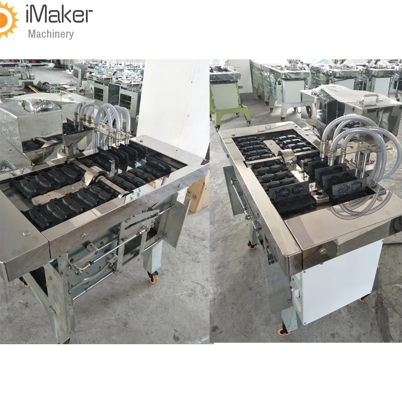 Walnut Cake Forming Fish Shape Delimanjoo Making Machine