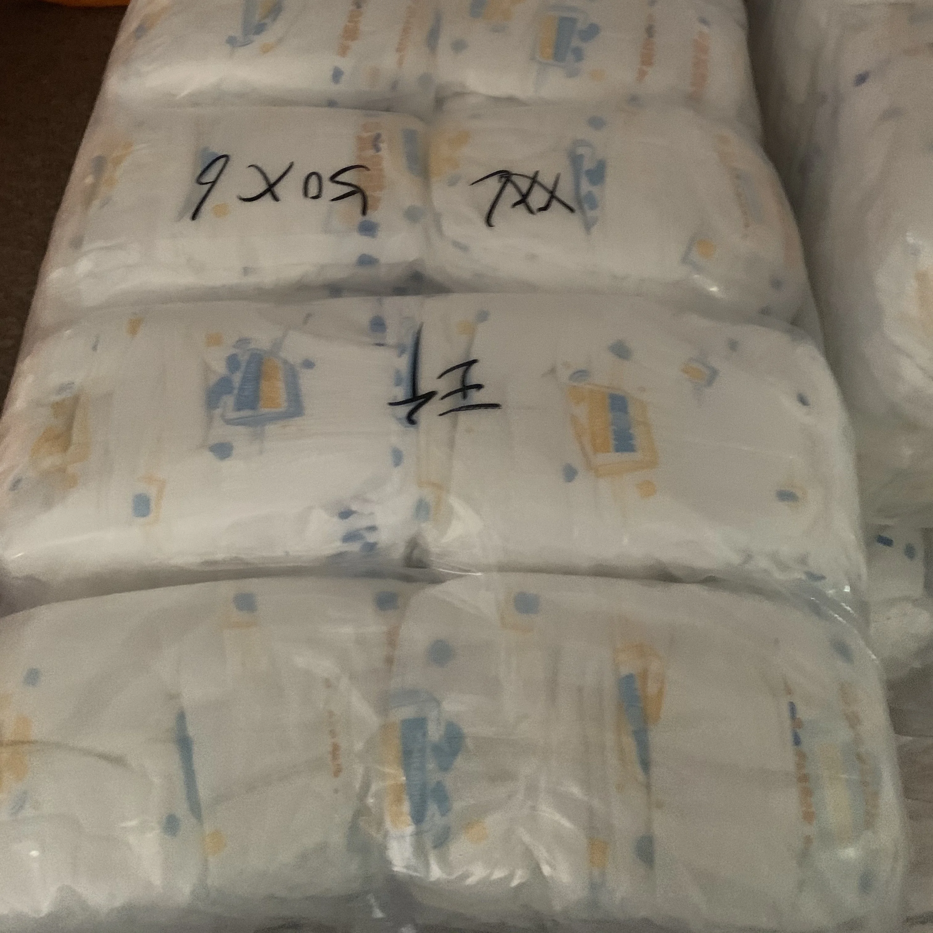 B grade in bulk babi diaper 50 pieces/pack sleepy baby disposable baby pants diapers