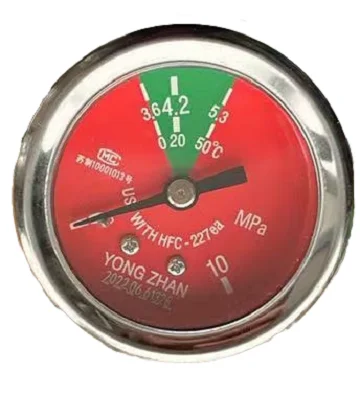 fire extinguishing valve pressure gauge