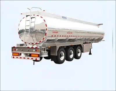 Однокамерный вакуумный 304 из нержавеющей стали емкостью 42 м³ 3 оси 12r22 5 18PR 12 шин шасси 28 Т жидкостный танкер