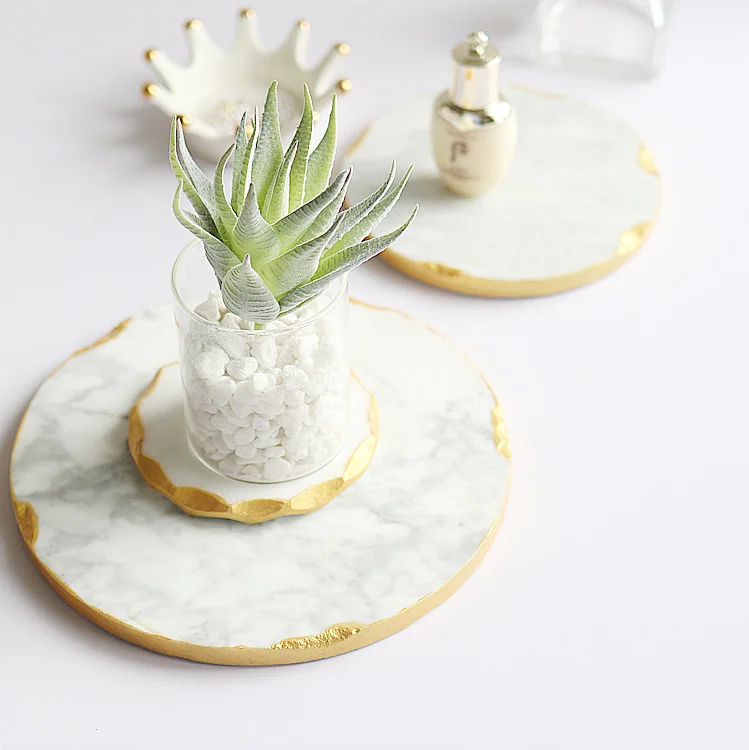 Epoxy resin coaster with Phnom Penh coaster