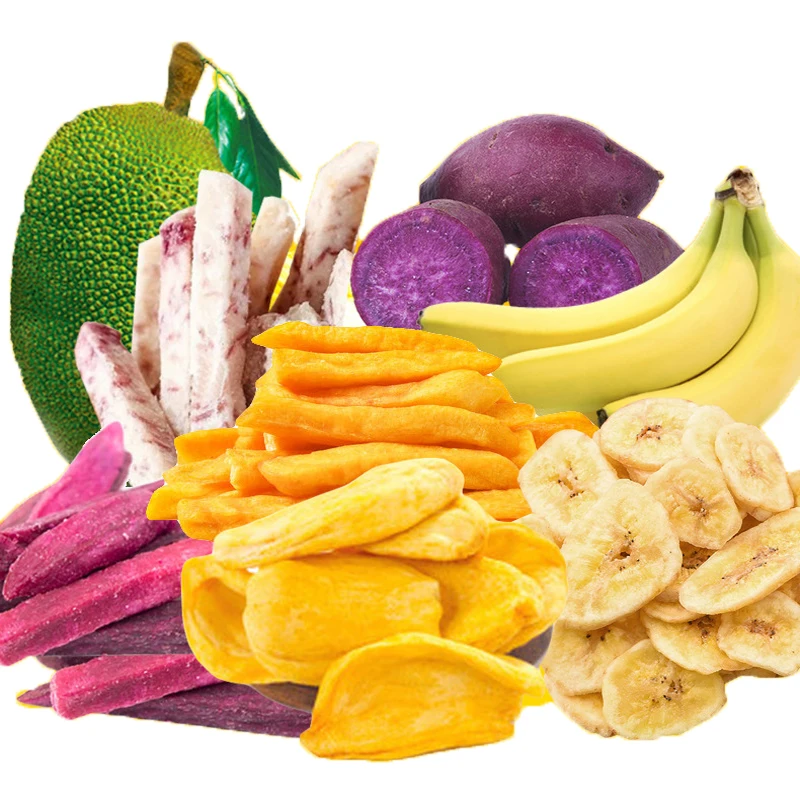 Comprehensive Mixed Crispy Delicious Dried Fruit And Vegetables Dried Fruit Snack