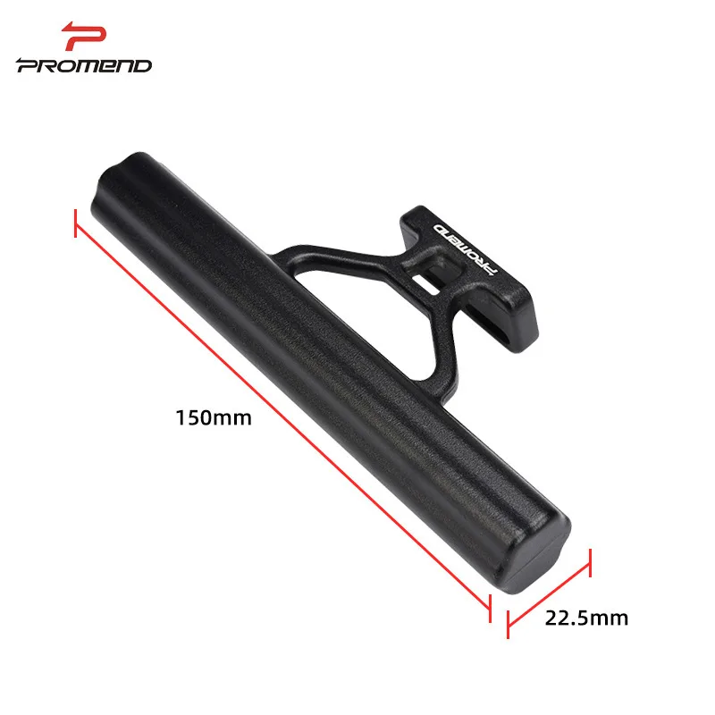 Promend Aluminum Alloy Bike Light Meter Extension Road Mountain Bike Handlebar Extension 15Cm Bicycle Meter Navigation Extension