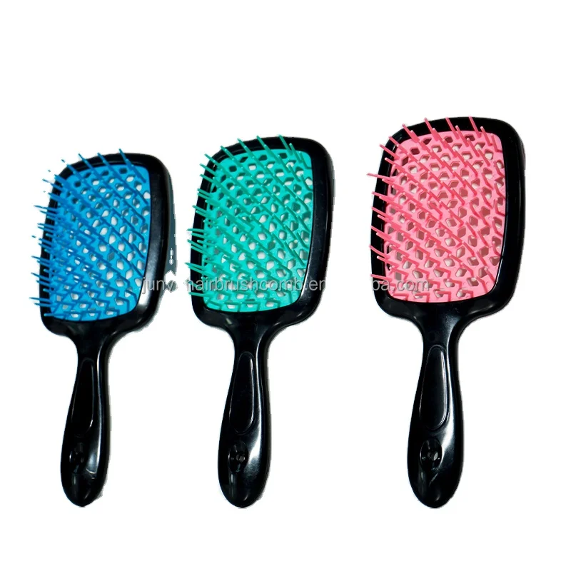 Hot Comb Custom Packaginng Air Cushion Comb Abs Plastic Private Label Hair Combs Girls Hairbrush