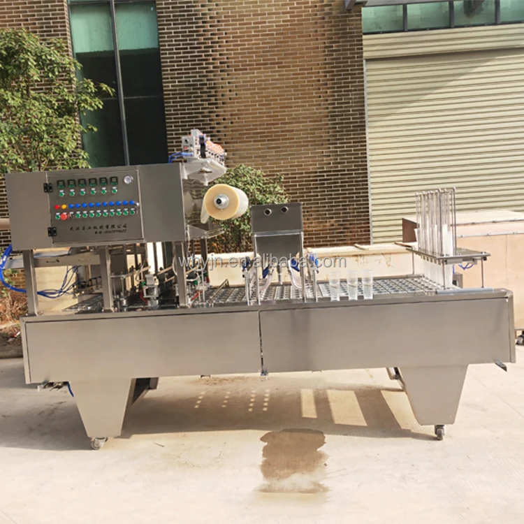 LG-GF300 Automatic Multipurpose cup sealer machine ice cup greek yogurt filling machine
