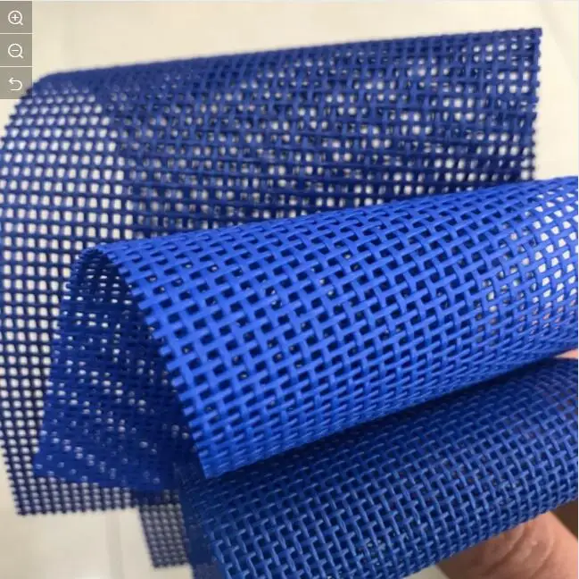 PVC Plastic Small Mesh Fabric Net Material Fit Office Beach Chair DIY
