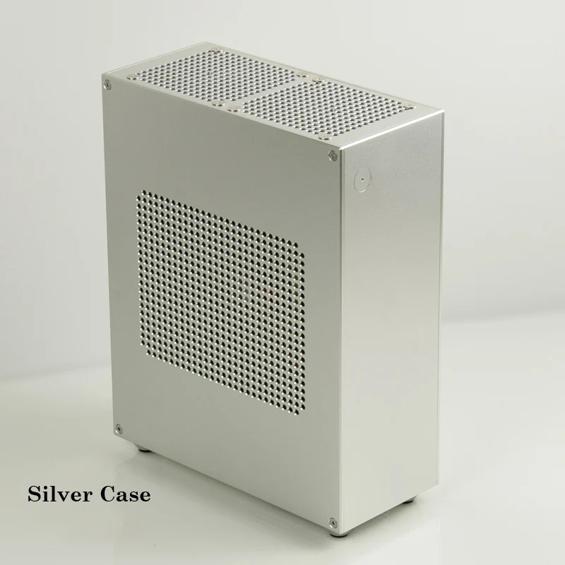 OEM Custom PC Cpu Cabinet Casing Office Desktop ATX D600 Mini integrated display chassis itx 1U power supply Computer
