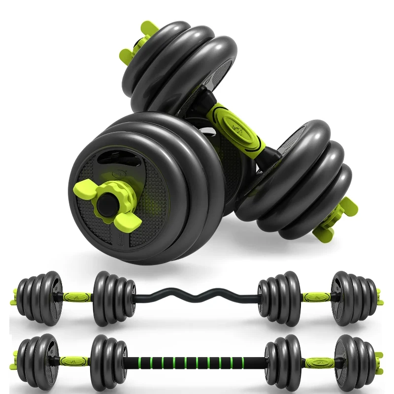 XD Custom Logo Free Weight Adjustable Dumbbell Barbell Set Home Exercise 30KG Cement Dumbbell and Barbell Set