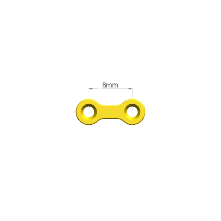 Orthopedic Maxillofacial plates Trauma Implants Manufacturer 2.0 mm  Maxillofacial straight Plates