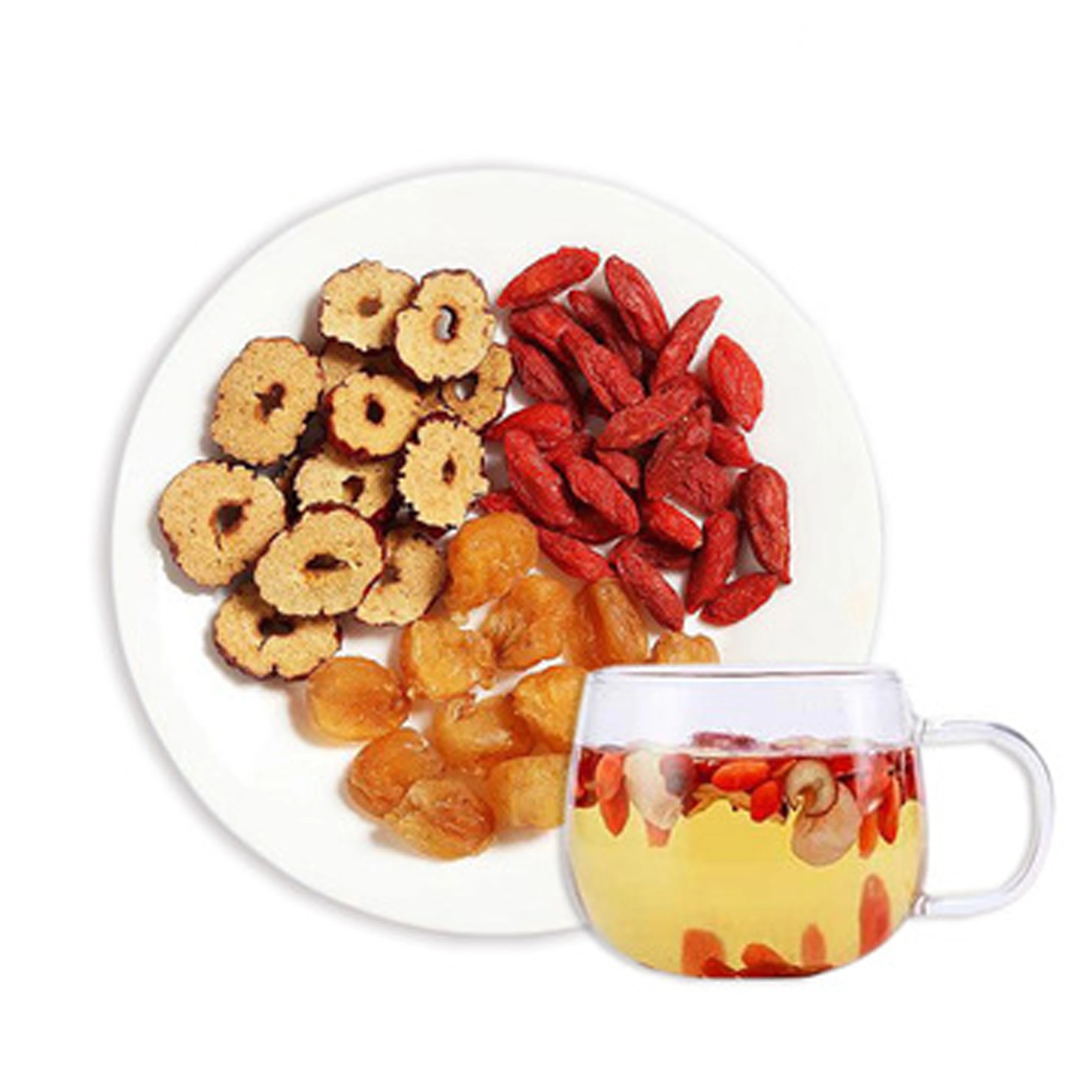 
OEM/ODM private custom Chinese organic longan wolfberry red date tea warm uterus tea female health drink 