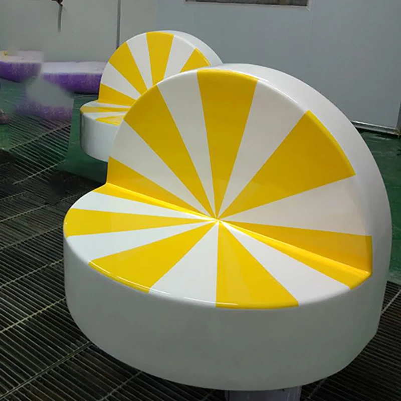 Y059 Candy chair Shopping mall public rest leisure Sweet stool commercial street sales departments art decoration candy chairs