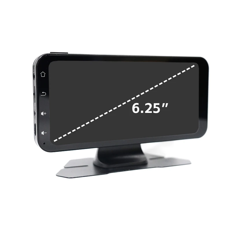 HENGMALL Portable Android Auto Carplay Monitor FM 6.25 inch Touch Screen Car DVD Player Portable Navigation Car Radio
