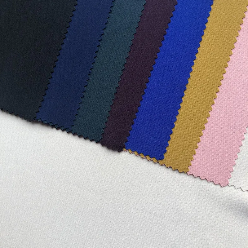 
High quality 95 polyester 5 spandex 4 way stretch fabric for garments 