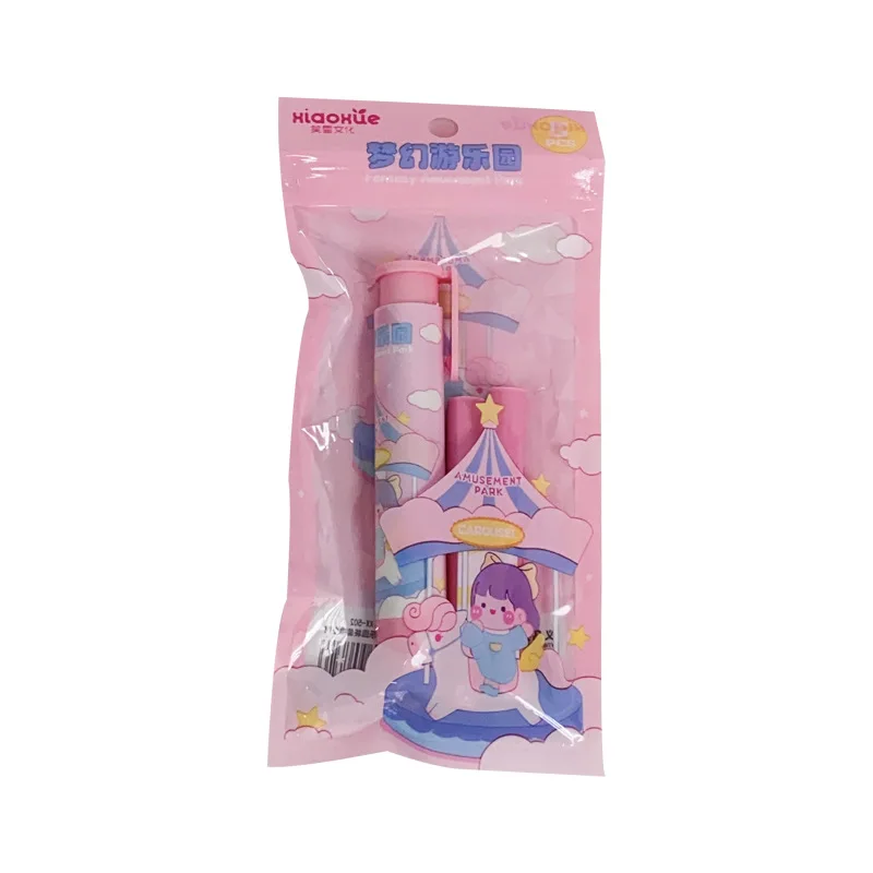 Student Kawaii Eraser Creative Push Type Eraser Drawing Eraser