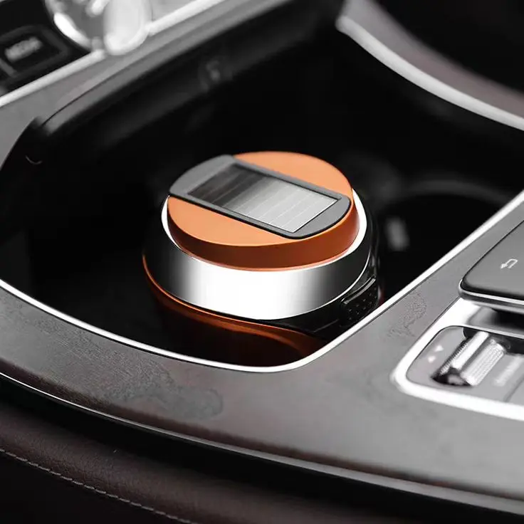 Wholesale Cigarette Smokeless Cendrier de voiture USB charger Metal Cigar LED Light Stainless Smart Car Ashtray