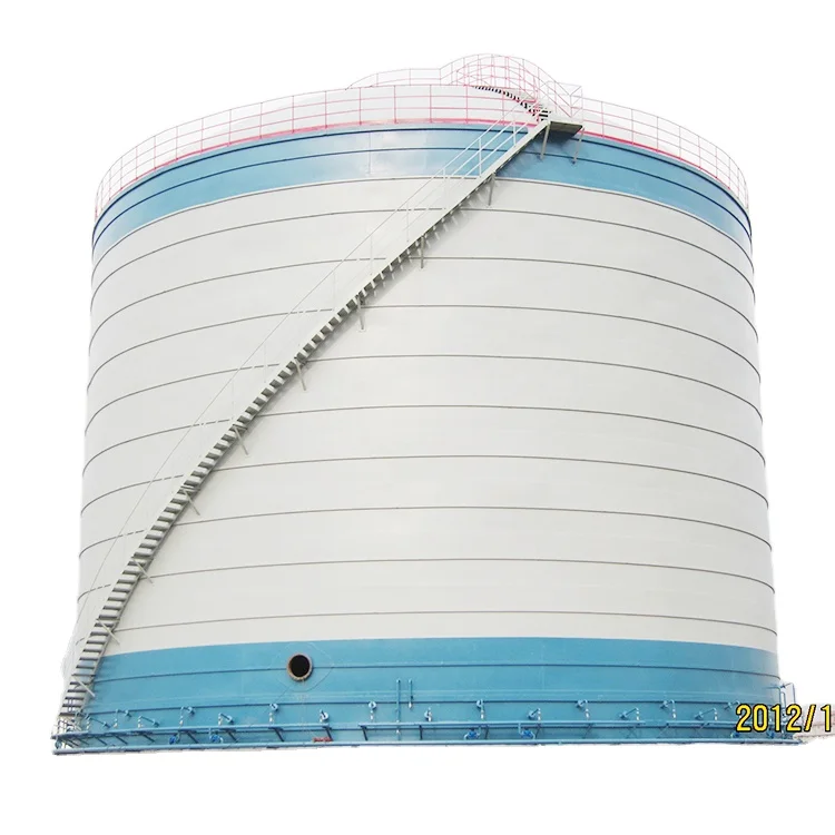 50000 Tons Large Welded Steel Plate Cement Silo EPC Project Fly Ash Powder Silo for Building Material Industries for Shops