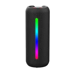 Wireless BT 5.1 Portable Waterproof Speaker Boombox Music Hifi Bass Soundboard Flip RGB Speakers