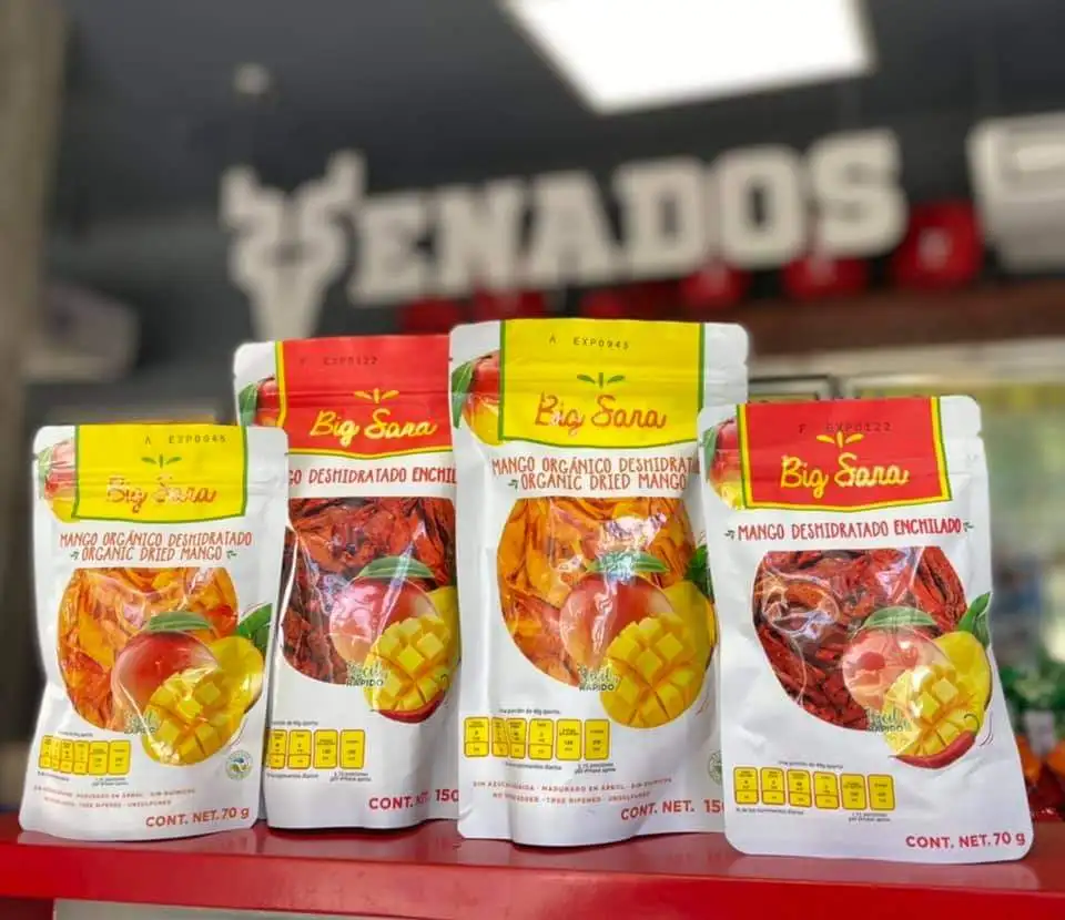 Сушеные сладкие органические манго нарезать Премиум сухие фрукты качество 100% Органическая вкусный от 70 гр