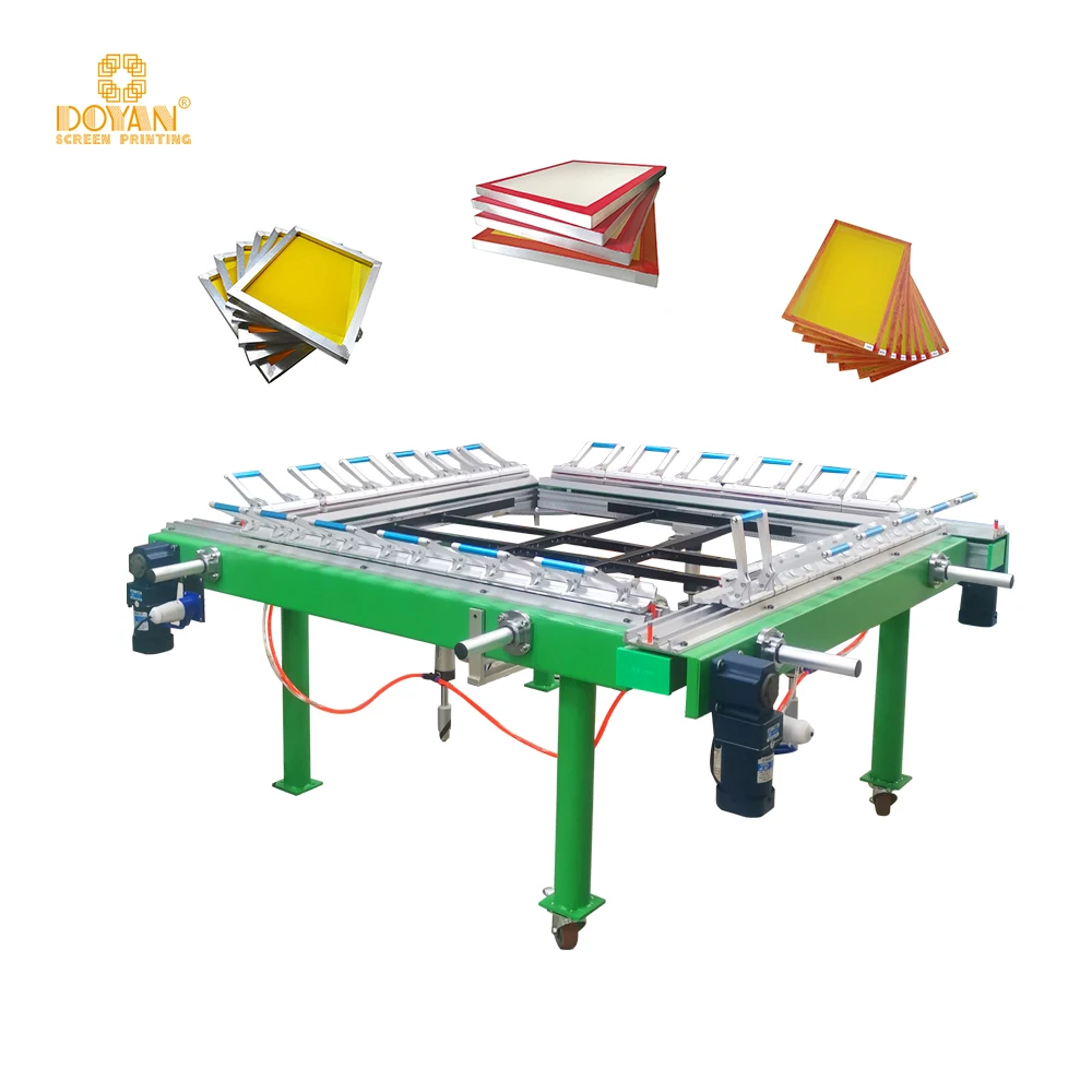 Silk Screen Mesh Stretching Machine Manual Large Size Pneumatic