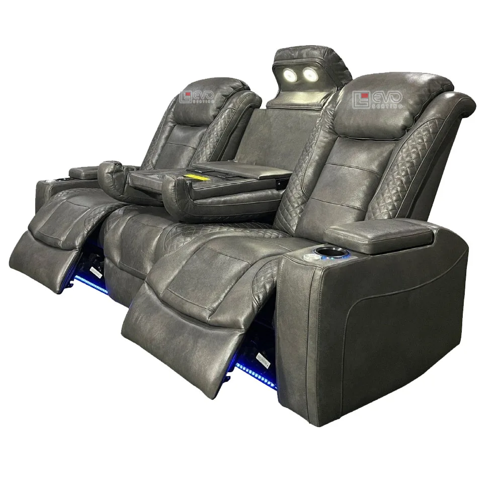 Современный роскошный одноместный диван EVOseating EVO9330 стул для домашнего кинотеатра церковного зала или